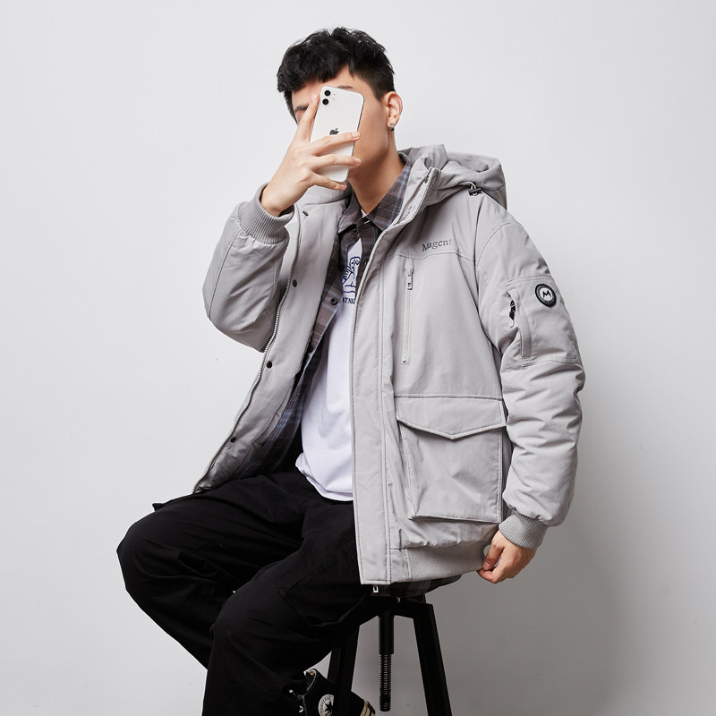 唐狮2022年冬季新款男工装加厚棉袄 唐狮outlets店棉衣