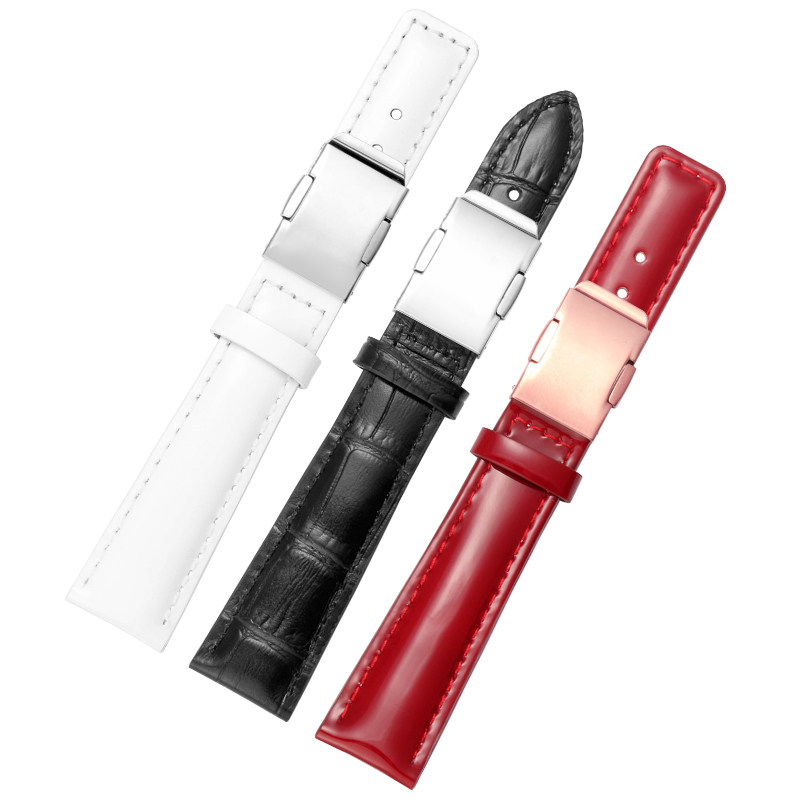 适配卡西欧sheen系列女真皮手表带 蔻侣配件