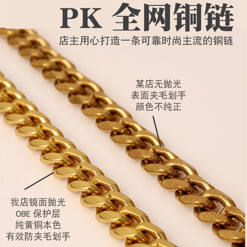 黄铜金色狗链子宠物狗牌身份牌定制套装法斗恶霸小中大型犬铭牌 - 图3