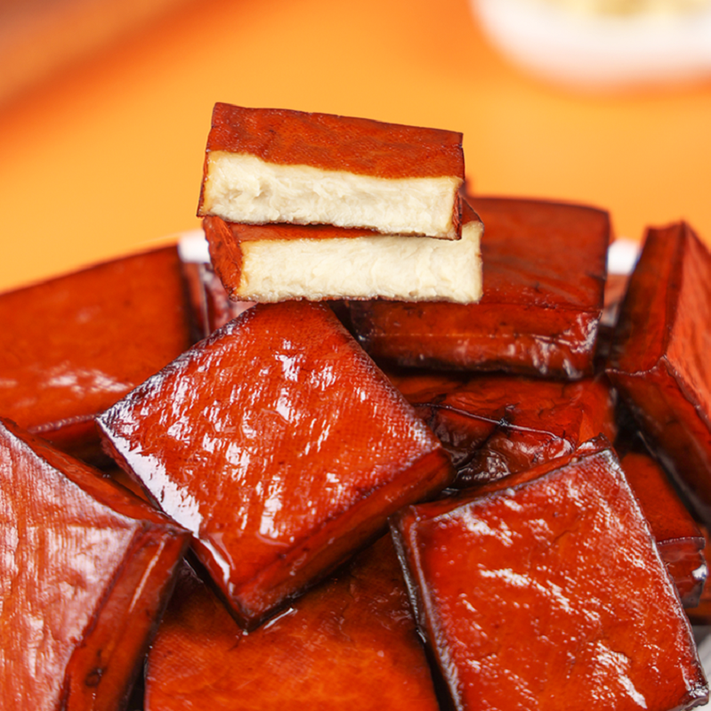 原本记忆短保平江豆干小零食平江豆干香辣纸片豆皮休闲零食小吃-图2