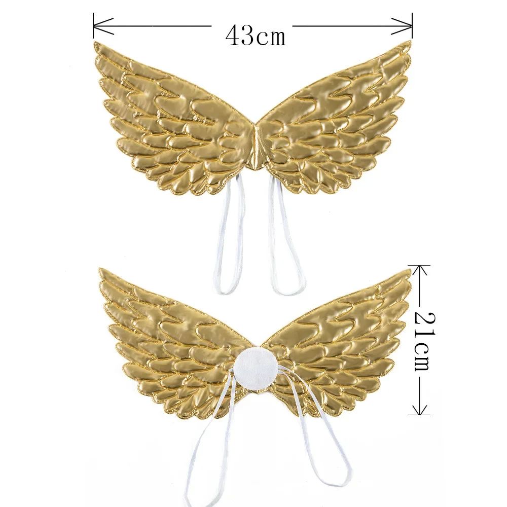 Unicorn Fairy Angel Wing Kids Gift Girls Gold Unicorn Birthd - 图3