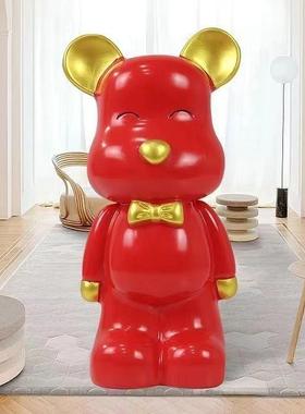 暴力熊存钱罐只进不出礼物网红家用摆件新家出租屋儿童女孩