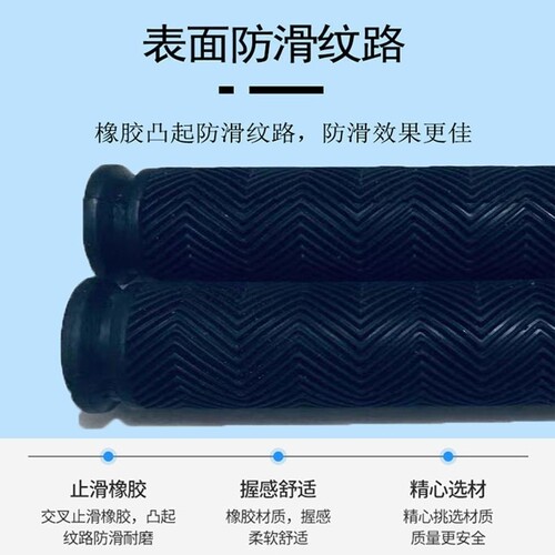 捷安特atx660配件手把套硅胶山地车副把手套通用单车握把套牛羊角 - 图1