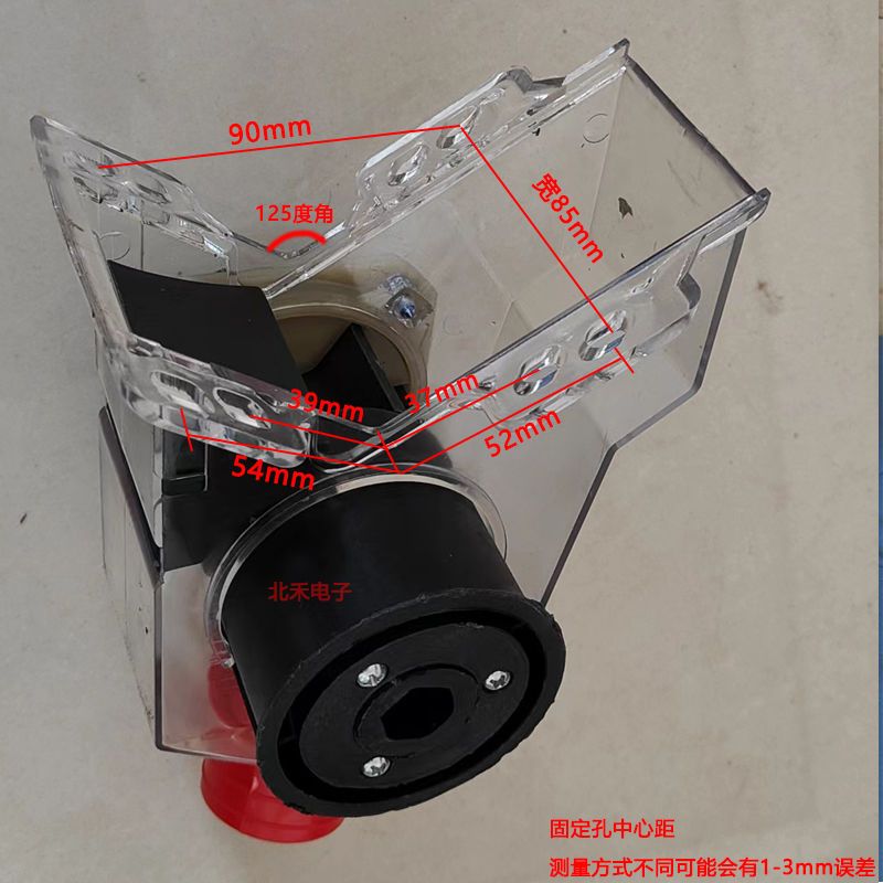 播种机施肥盒加厚型肥料和播肥合排肥器透明肥盒下料肥篓子漏肥器 - 图2