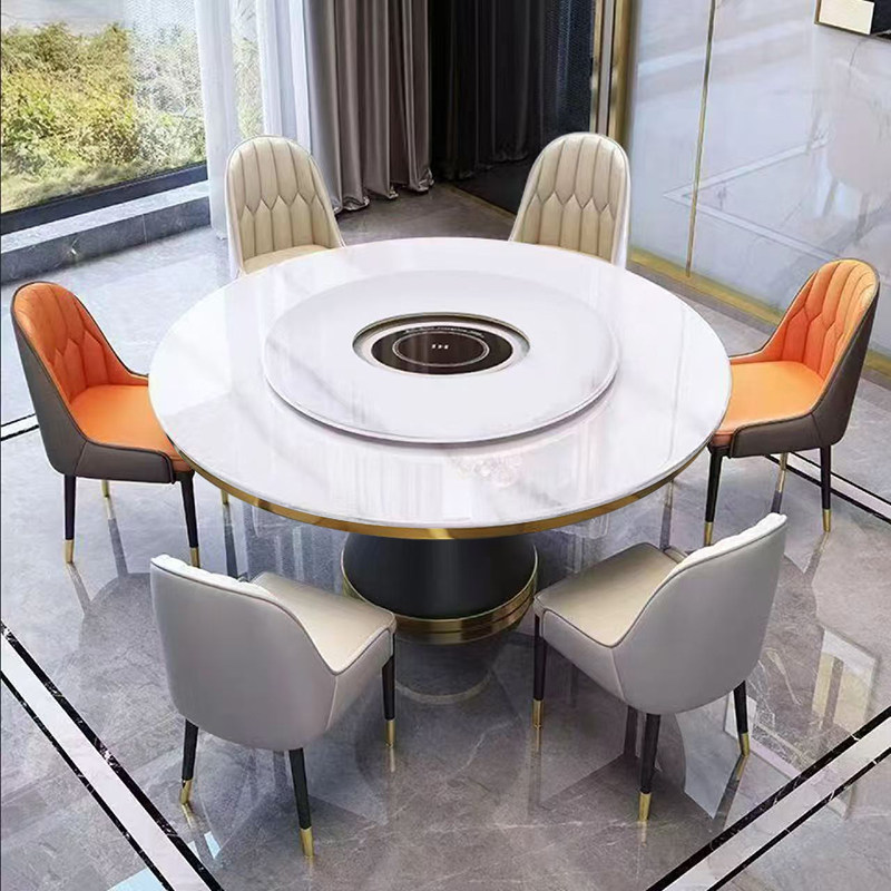 定制岩板火锅桌子商用电磁炉一体商用煤气灶串串大理石一桌四椅,淘宝优惠券,粉丝福利购,淘宝优惠卷