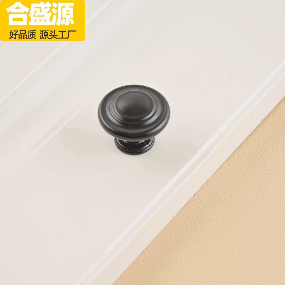 单孔圆拉手衣柜门拉手橱柜鞋柜门把手实心金属厚实抽屉黑色小拉手,淘宝优惠券,粉丝福利购,淘宝优惠卷