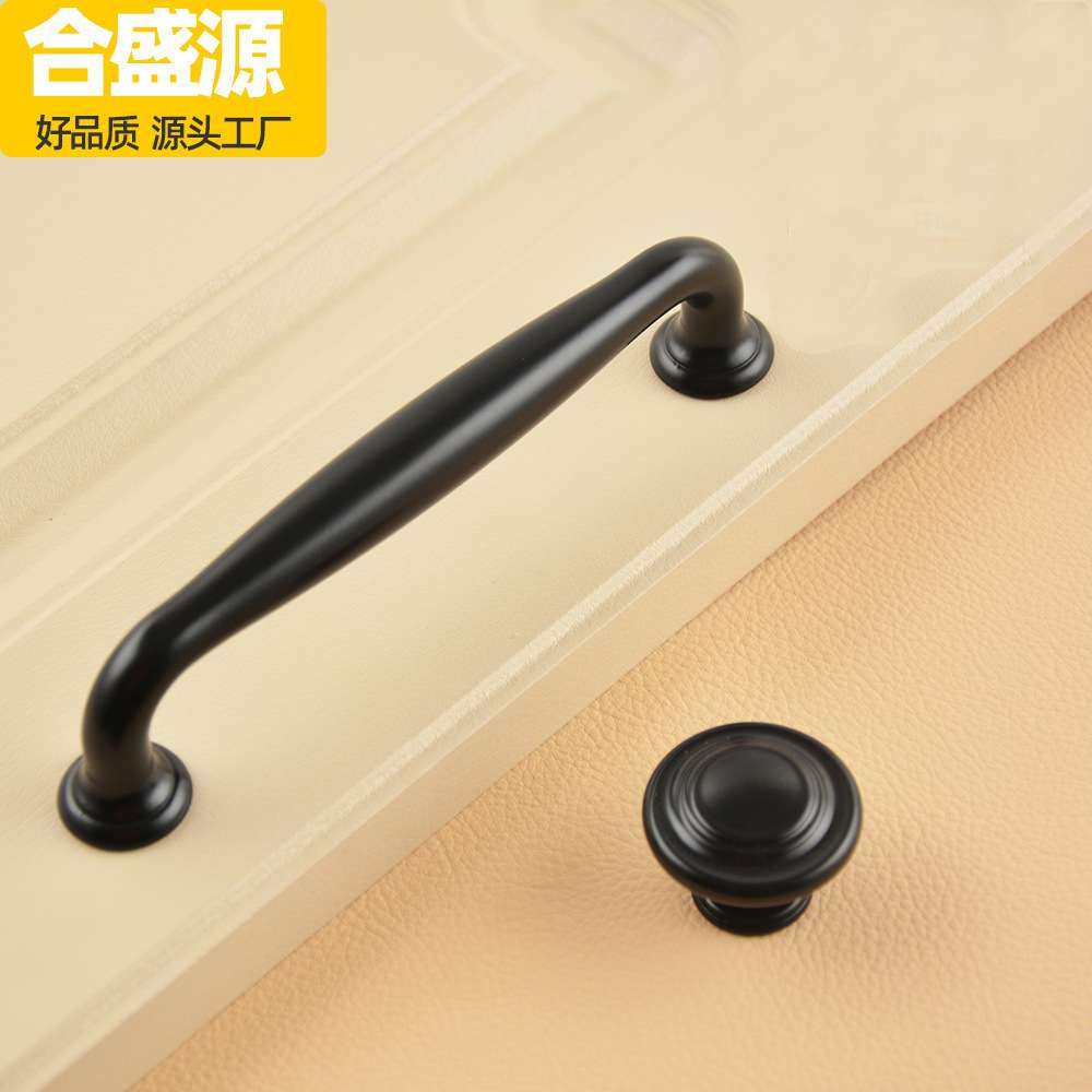 单孔圆拉手衣柜门拉手橱柜鞋柜门把手实心金属厚实抽屉黑色小拉手,淘宝优惠券,粉丝福利购,淘宝优惠卷