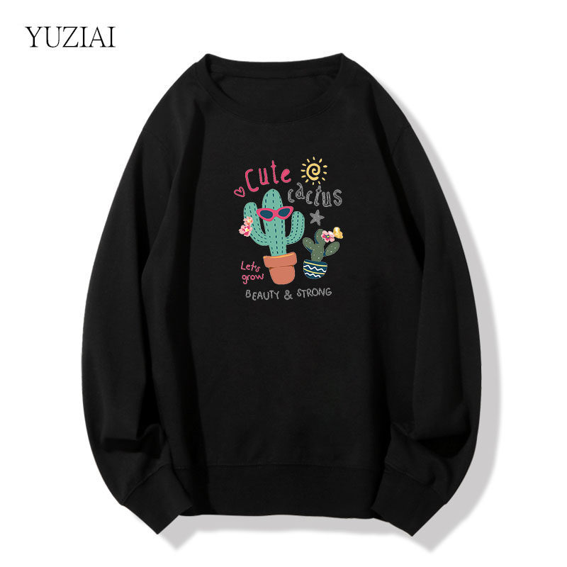 oversize圆领秋冬新款加绒男外套 羽姿暧卫衣/绒衫