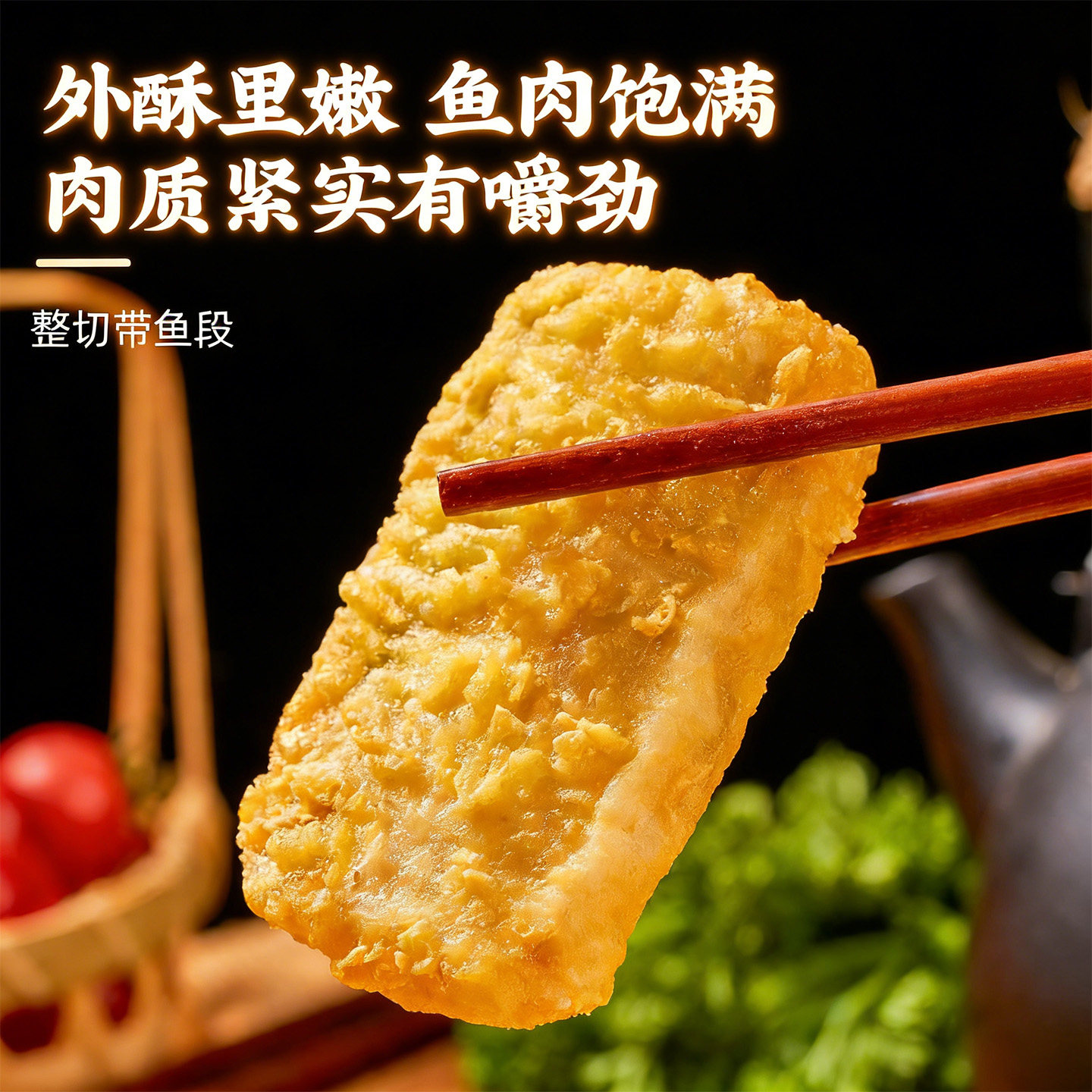 【店长推荐】千味央厨香酥带鱼东海舟山海鱼空气炸锅美食半成品,淘宝优惠券,粉丝福利购,淘宝优惠卷