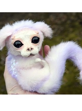 新品迷宫蠕虫毛绒玩偶小狮子小猴子长嘴怪公仔