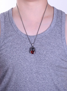 欧美不锈钢男士霸气龙爪吊坠 时尚饰品钛钢男士项链