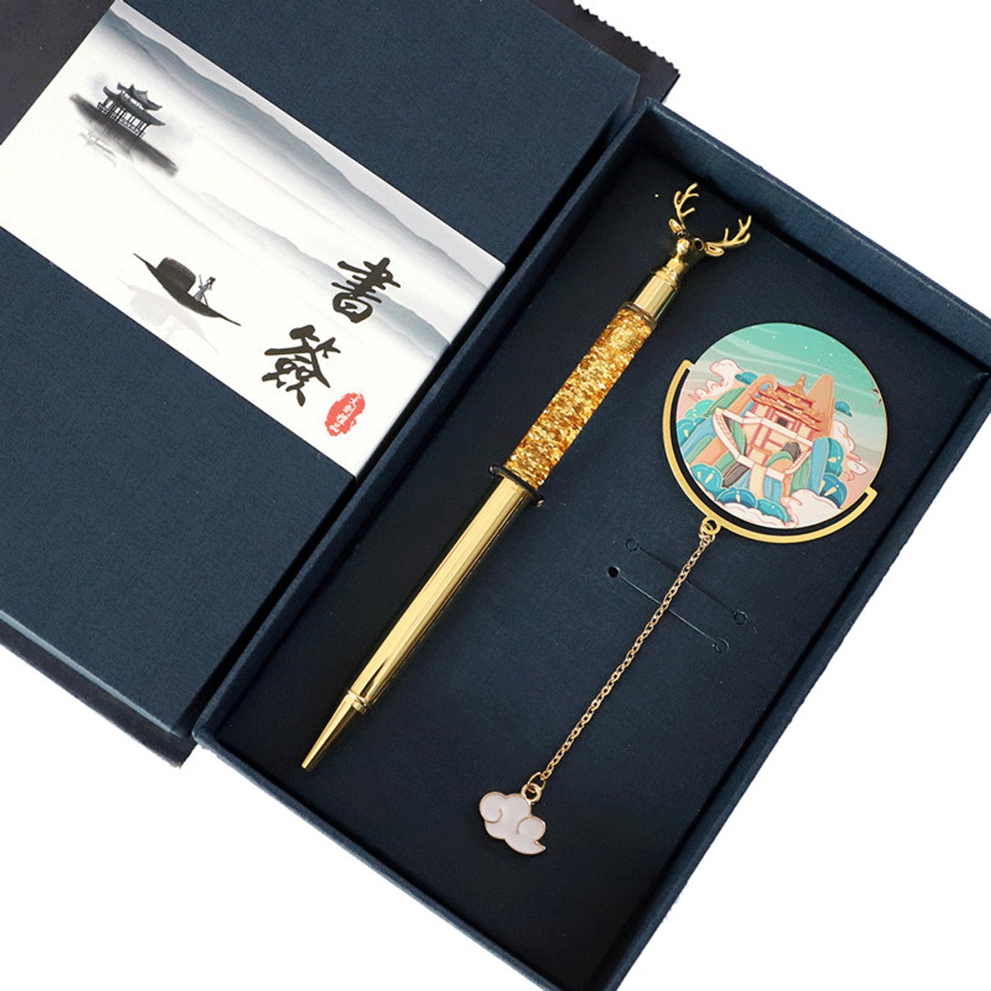 洛阳老君山河南景点金属书签龙门石窟定制创意礼品景区旅游纪念品