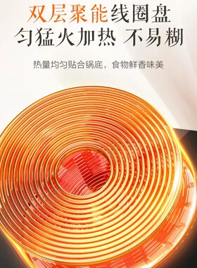 苏泊尔电磁炉家用大功率猛火爆炒智能控温可预约多功能电磁炉