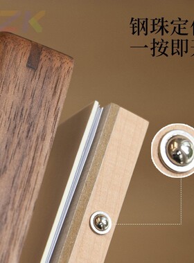 手工榫卯圆角相框摆台黑胡桃色实木书法字装裱画框挂墙厂家高端f1