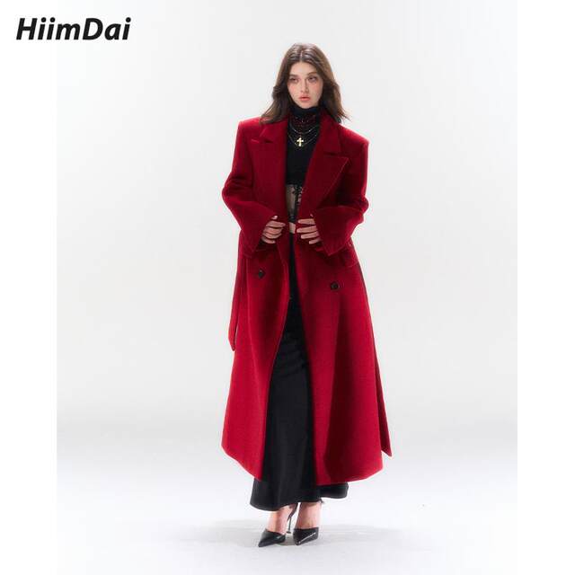 HiimDai Wool-inclusive Woolen Jacket