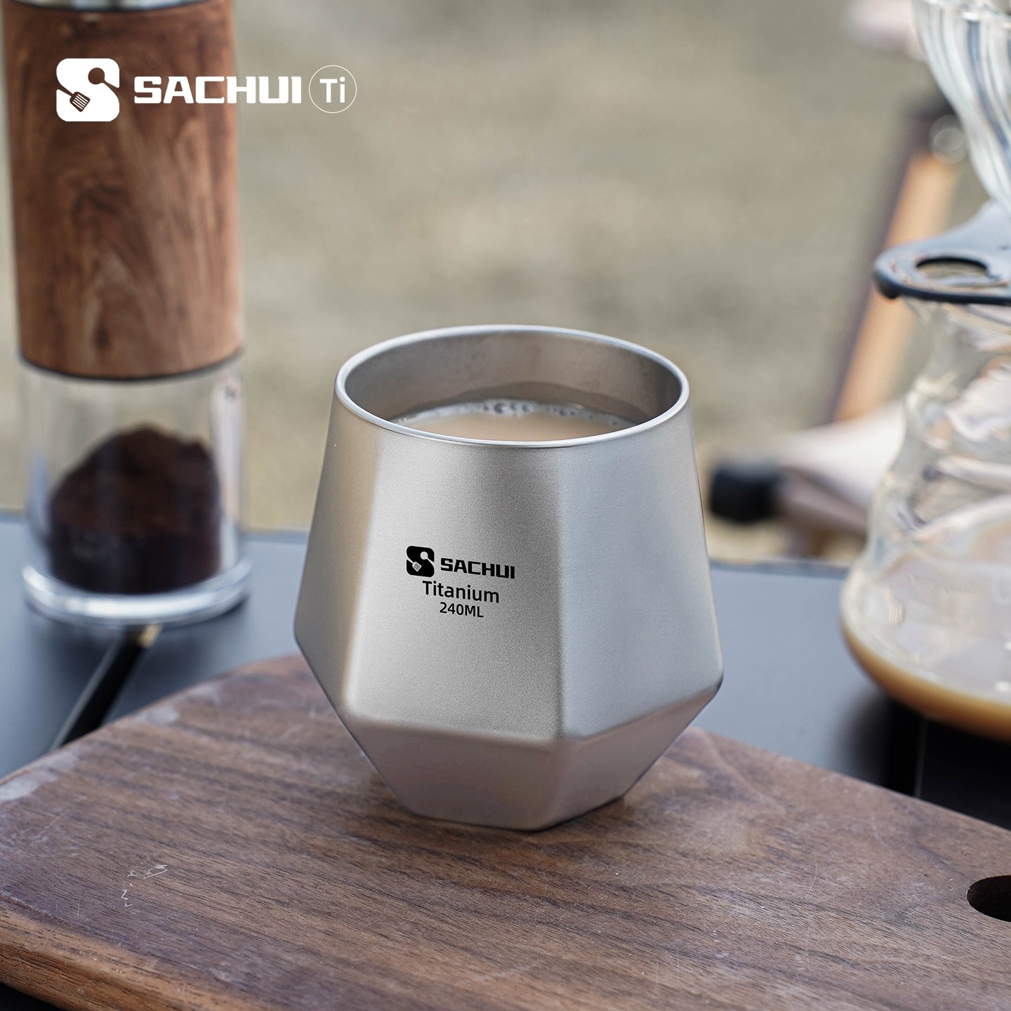 纯钛水杯家用双层高档钛杯主人杯办公室泡茶杯咖啡杯子户外便携杯,淘宝优惠券,粉丝福利购,淘宝优惠卷