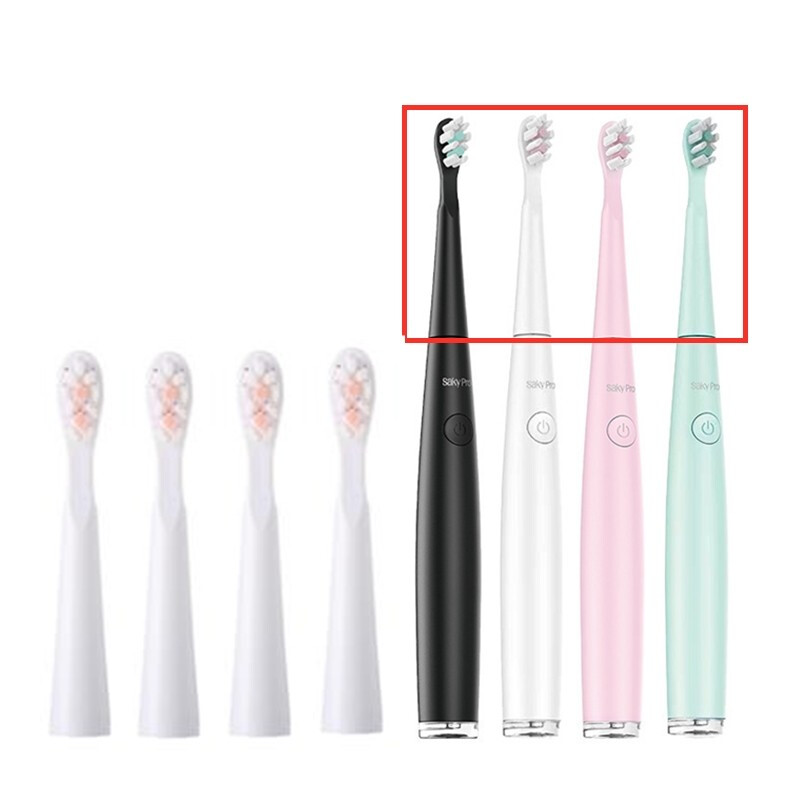 美天莱适配Saky Pro舒克舒客新款E1P升级版电动牙刷头替换头A1/F1