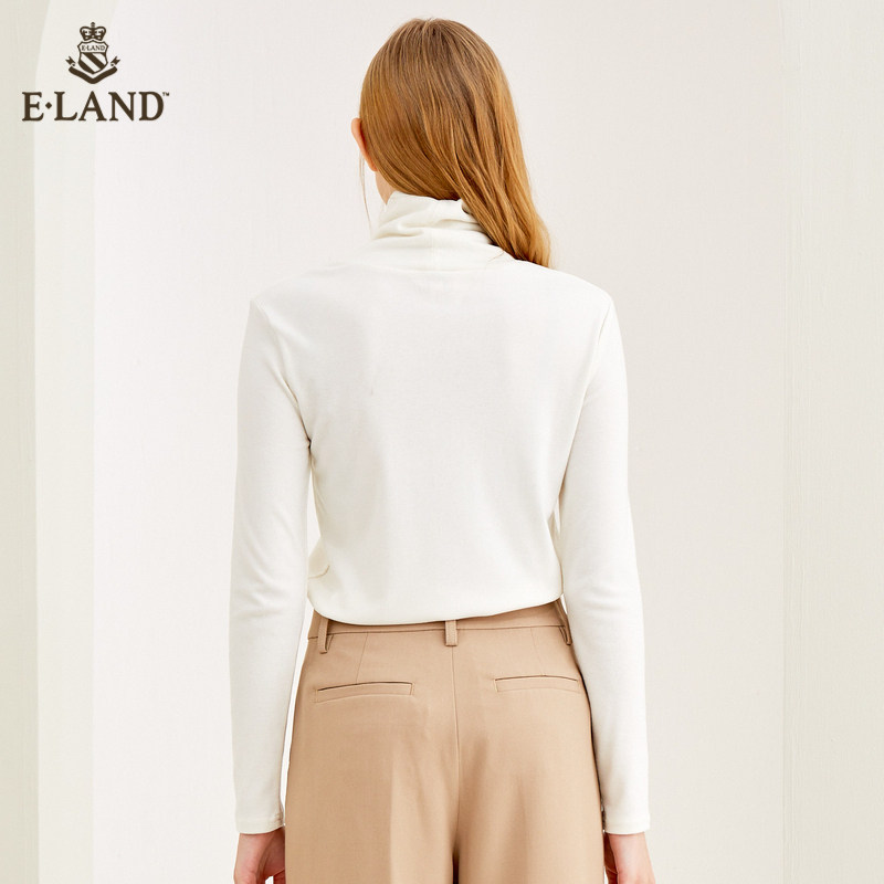 eland2020秋季新款ins风t打底衫 衣恋集团outlets店T恤