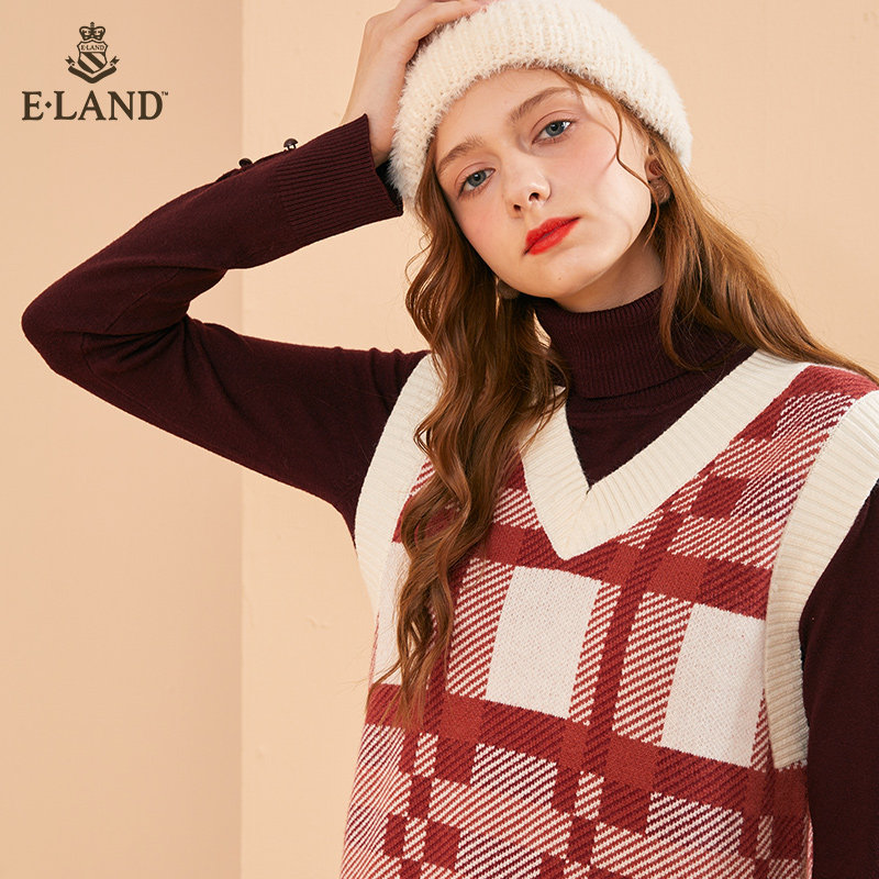 eland初恋系超仙可盐可甜连衣裙 衣恋集团outlets店连衣裙