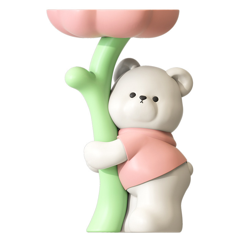 捧花暴力熊大型客厅落地大摆件沙发茶几电视柜床头装饰品摆件礼物,淘宝优惠券,粉丝福利购,淘宝优惠卷