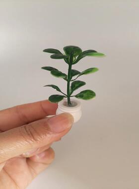 MINI迷你植物模型花盆栽