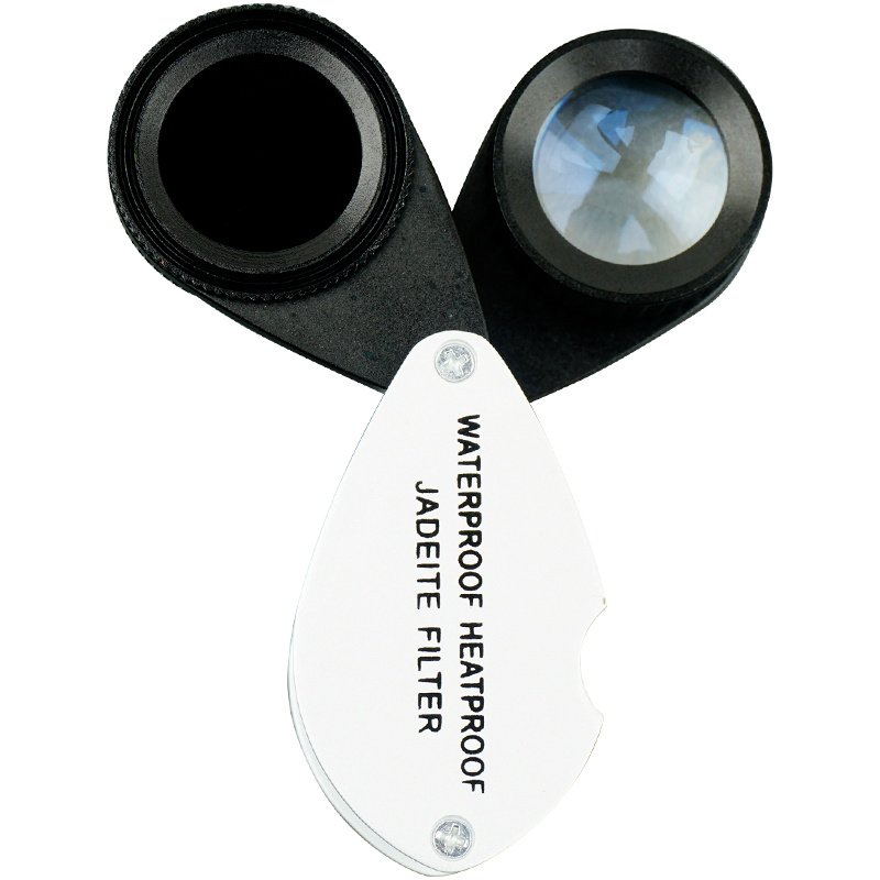 35倍放大镜查尔斯滤色镜人工染色鉴定翡翠玉石便携式鉴定工具 - 图3