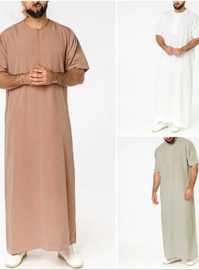 Muslim Malaysia men's shirt robe 男士长袍衬衫 New clothe