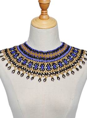 原创波西米亚肩链女项链非洲披肩african necklace women jewelry