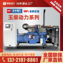 Jade Chai diesel generating set 30kw 50100200300 kilowatts of high power engineering site mine common