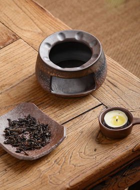中式陶瓷香薰炉蜡烛加热复古