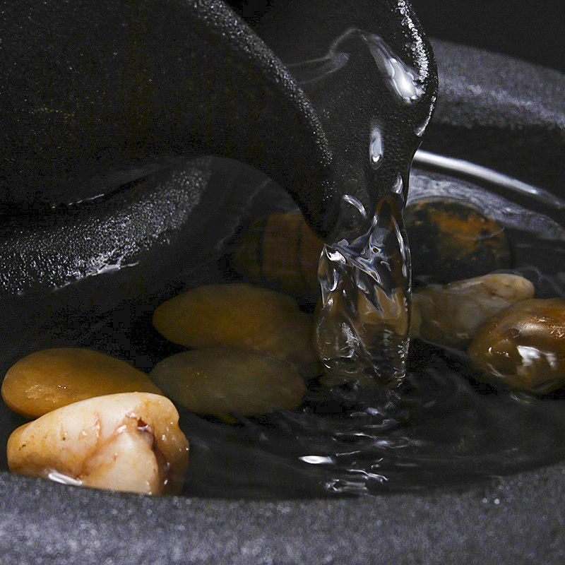 家居招财循环流水器陶瓷办公室客厅电视柜桌面简约喷泉装饰小摆件,淘宝优惠券,粉丝福利购,淘宝优惠卷