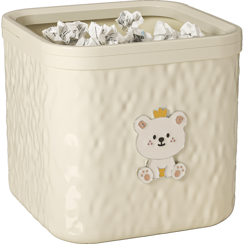 桌面垃圾桶2025新款可爱小号迷你家用宿舍客厅办公室收纳桶高颜值 - 图3