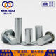 Iron galvanized flat head solid rivet knocking willow nail