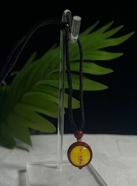 2026丙午马年本命年齐天大圣朱砂唐卡吊坠男女饰品挂件颈饰毛衣链