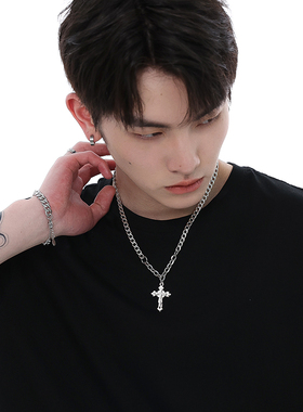 VOYAGE嘻哈钛钢不掉色古巴手链