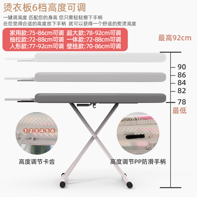 2023新款酒店挂烫机家用全自动蒸汽烫斗电熨斗家手持熨烫架挂烫机-图1