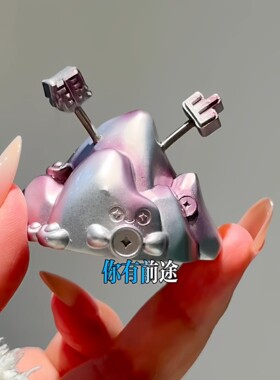 有金有银有靠山创意树脂摆件装饰