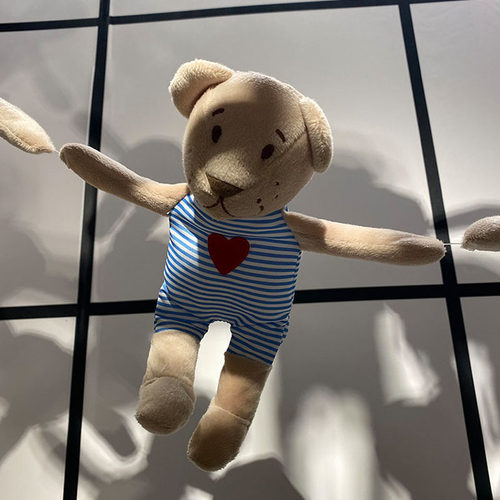 宜家费布勒比约小熊公仔儿童迷你版布娃娃小玩偶宠物玩具国内代购 - 图1