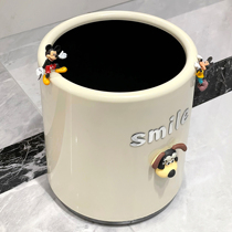 Trash can home 2023 new toilet toilet Toilet Sitting Room Bedroom Room High Face Value Light Lavish Toilet Toilet Paper Cylinder