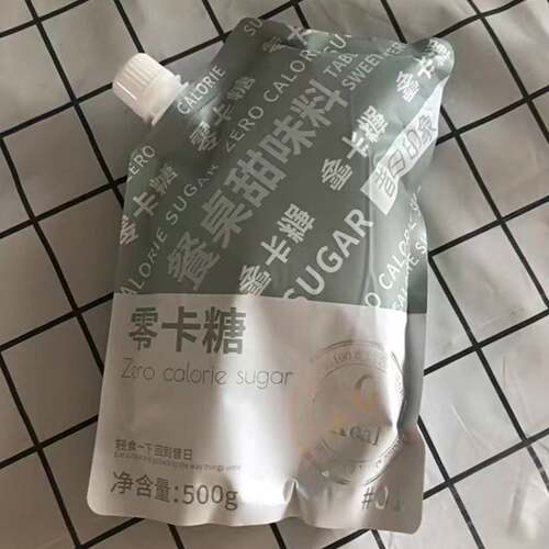 昔日印象零卡糖赤藓糖醇代糖0卡糖食品烘焙甜糖优于白糖500g - 图2