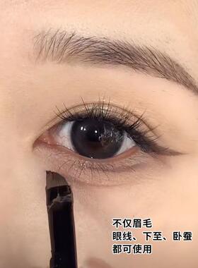 正品2025新款圣希染眉膏防水持久不脱色自然立体野生眉笔易上色