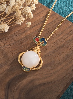 新中式宫廷风配饰项链