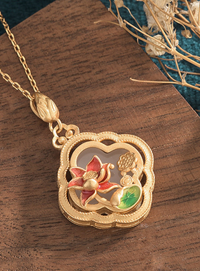 国潮新品中国风古装汉服项链