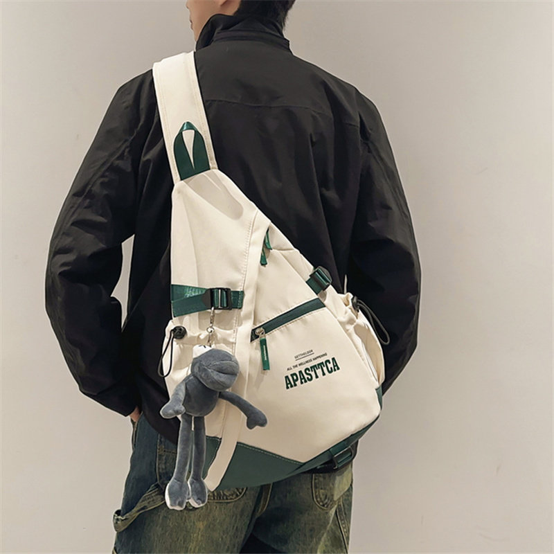 Men's 2024 new trendy and versatile large-capacity backpack
