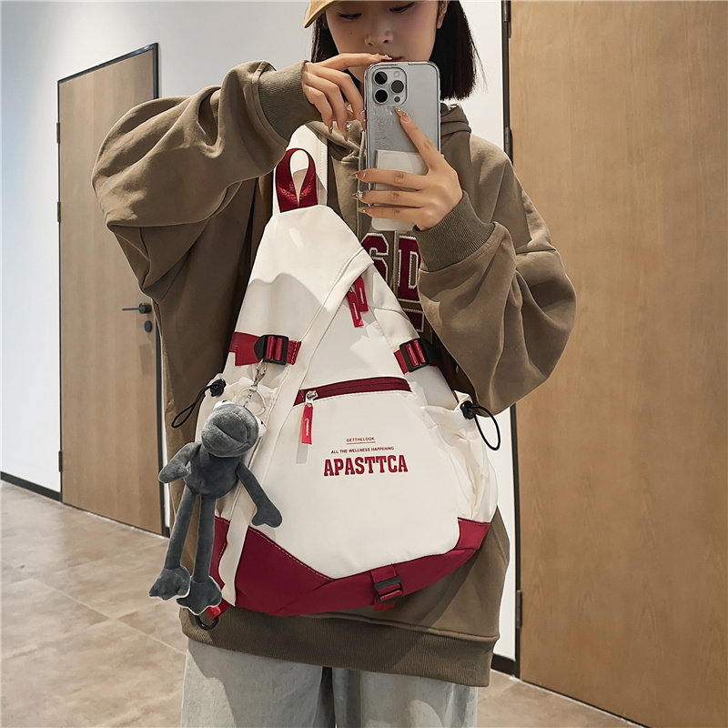 Men's 2024 new trendy and versatile large-capacity backpack