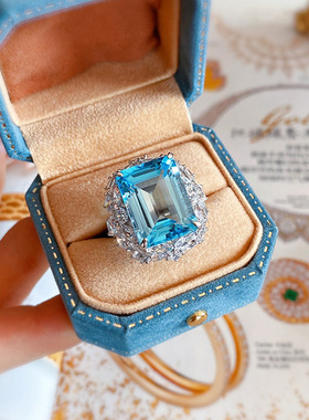 欧美复古公主戒指时尚轻奢手饰品