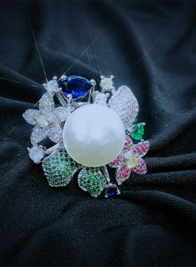 花型系列戒指女奢华气质指环ins