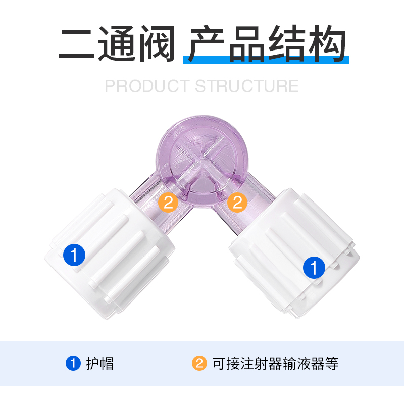 一次性针管医用两通三通水光兑药器输液管医美注射转换接头旋塞阀 - 图1