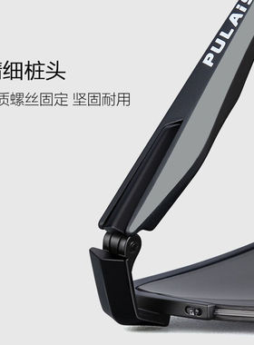 普莱斯pulais太阳镜男士驾驶司机眼镜镜纯钛可配近视眼镜2505黑色