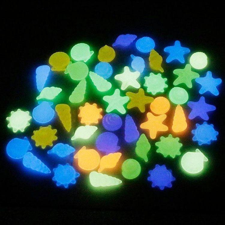 夜光宝石玩具发光石海洋动物夜光石超亮七彩石儿童宝石夜光玩具,淘宝优惠券,粉丝福利购,淘宝优惠卷